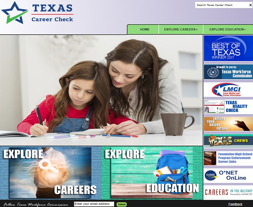 Texas Workforce Commission - Texas Career Check